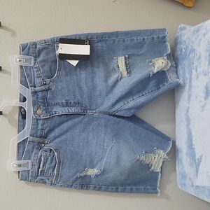 Jean shorts